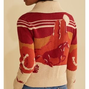 Womens Pendelton Western Scenic Sweater